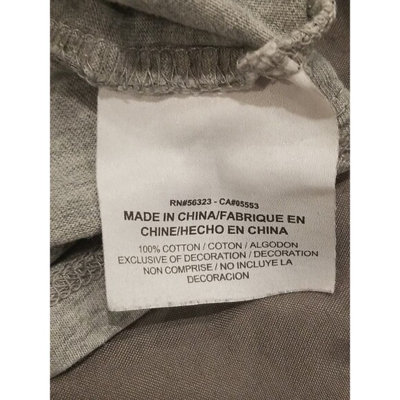 Nike Shirt Mens Large Gray Black Short Sleeve Nike Tee Spellout - Picture 8 of 11